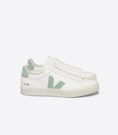 Veja Campo Chromefree Leather White Matcha 
