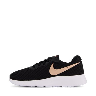 Nike Tanjun Women's Shoes BLACK/MTLC Red BRONZE-BARELY VOLT-WHITE 