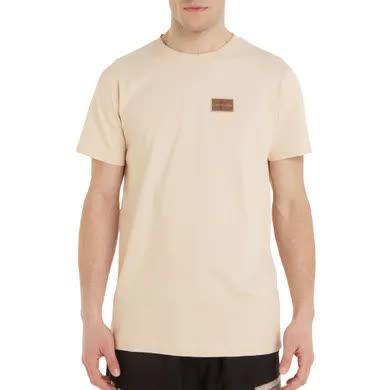 Calvin_klein  T-shirt Shrunken Badge Hommes 