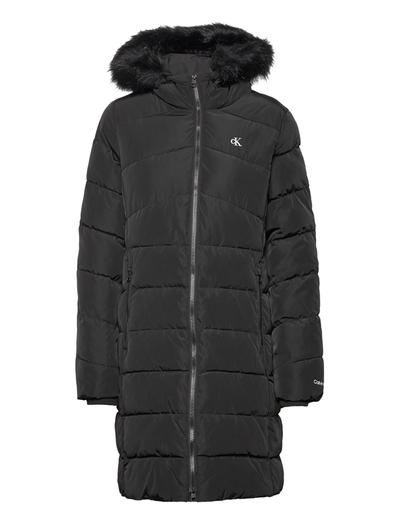 Calvin_klein_jeans Faux Fur Mw Fitted Long Puffer 