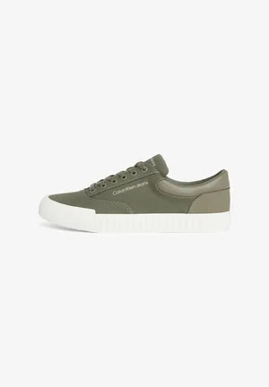 Calvin_klein Baskets basses - dusty olive bright white 