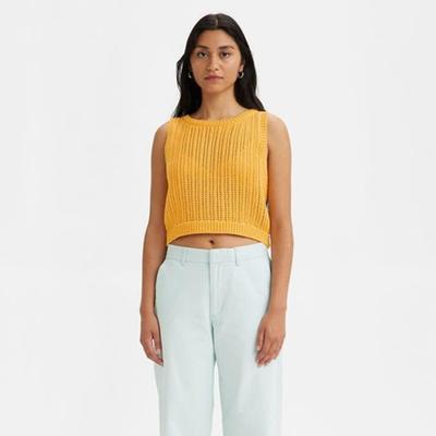 Levis Pull cropped, sans manches 