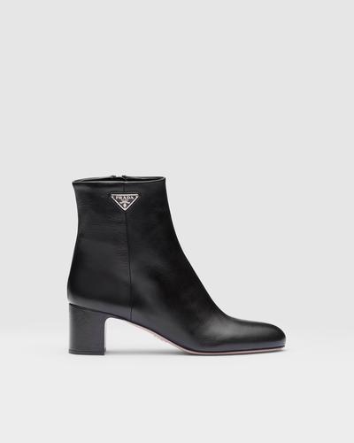 Prada Bottines en cuir 