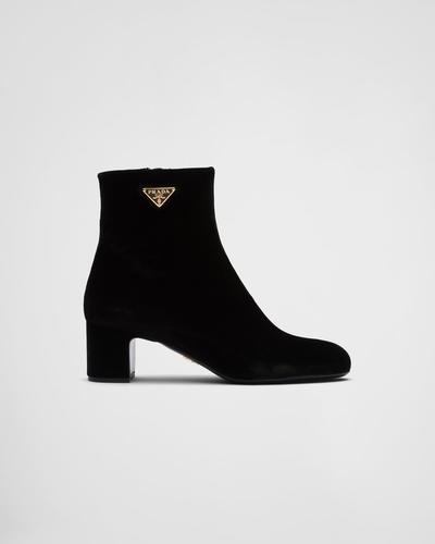 Prada Bottines en velours 