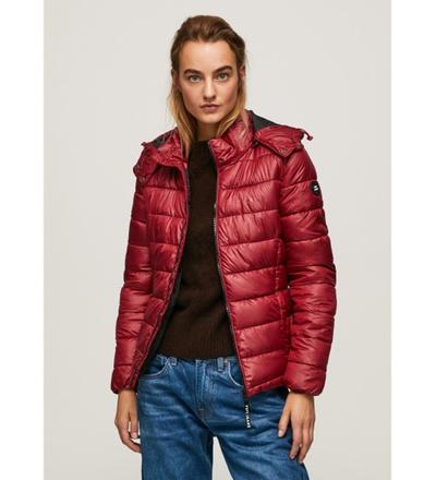 Pepe_jeans   															 					Veste hydrofuge Alexa rouge 