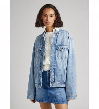 Pepe_jeans   															 					Veste Alice bleue 