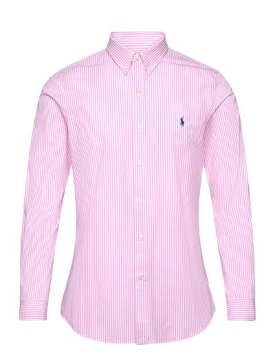 Ralph_lauren Slim Fit Striped Stretch Poplin Shirt 