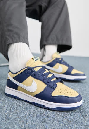 Nike Dunk Next Nature - Baskets basses - midnight navy/white/team gold 