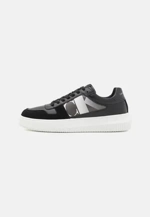 Calvin_klein Chunky Cup Lace Up  - Baskets basses - black/bright white 