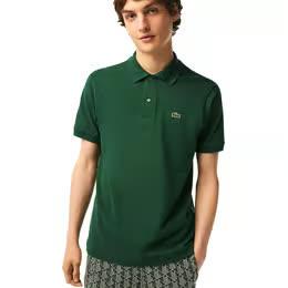 Lacoste Polo  Classic Fit L.12.12 manche courte vert foncé 