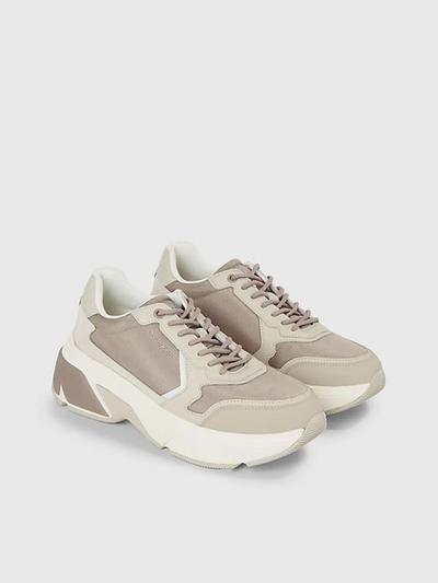 Calvin_klein Baskets Chunky en cuir 