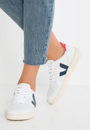 Veja V-10 - Baskets basses - extra white/nautico/pekin 