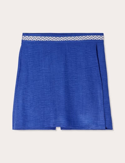 Cache_cache Jupe-short patineuse bleu electrique femme 