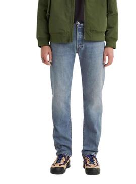 Levis Pantalon Jeans  501 Original Bleu pour Hombe 