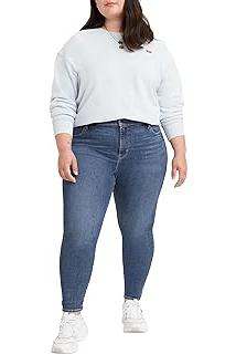 Levis Plus Size High Rise Skinny 720 Pl Hirise Super Skny Med Indigo-Porté Femme 