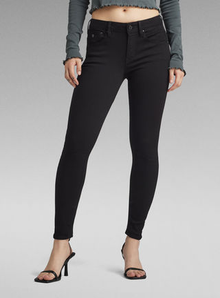 G_star Jean Arc 3D Mid Waist Skinny 