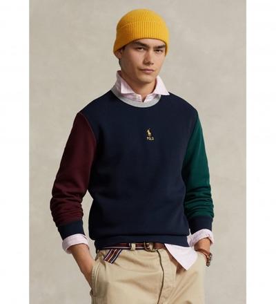 Ralph_lauren Polo   															 					Multicoloured double knitted sweatshirt 