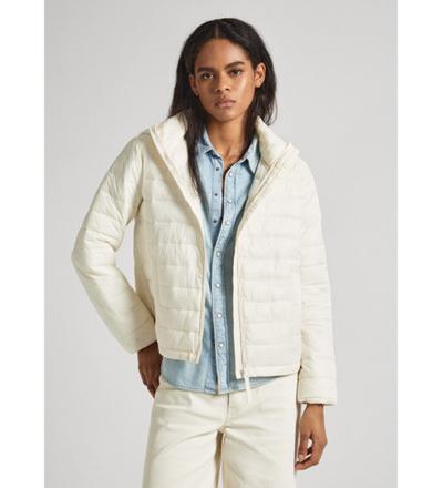 Pepe_jeans   															 					Veste Sonnah blanche 