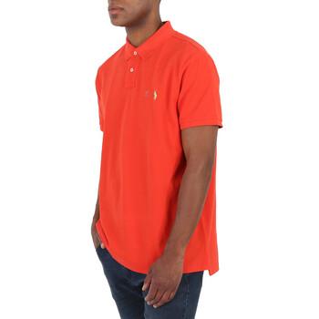 Ralph_lauren Men's Red Embroidered-Logo Polo Shirt 