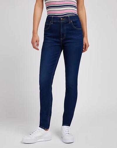 Lee Ultra Lux Comfort Skinny in Deepest Dark 