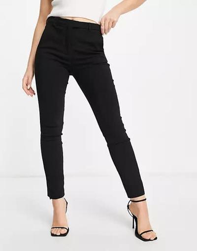 Mango  - Pantalon élégant coupe ajustée - Noir 