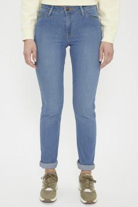 Lee Jeans Elly coupe slim bleu délavé 