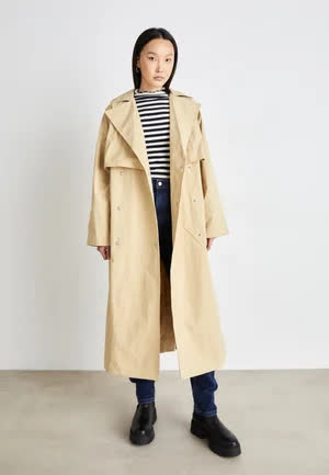 Calvin_klein_jeans Belted Coat - Trench - warm sand 