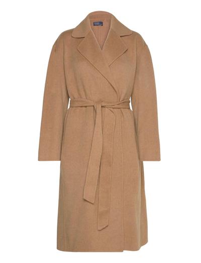 Ralph_lauren Wool-Blend Wrap Coat 