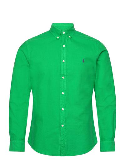 Ralph_lauren Slim Fit Garment-Dyed Oxford Shirt 
