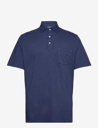 Ralph_lauren Classic Fit Cotton-Linen Polo Shirt 