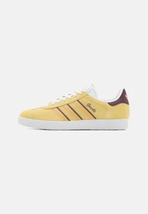 Adidas Gazelle  - Baskets basses - almost yellow/oat/maroon 