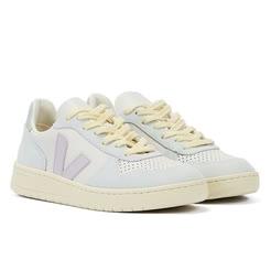 Veja  v-10 women's parme/menthol trainers 