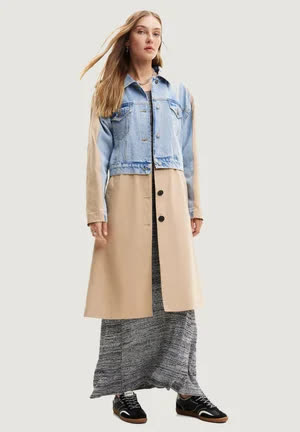 Desigual Shorlock - Manteau court - beige 