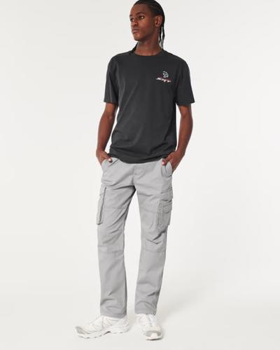 Hollister Slim Straight Cargo Pants 