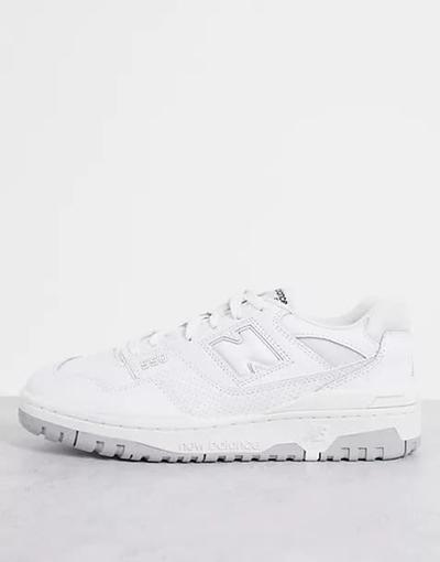 New_balance  - 550 - Baskets - Blanc et gris 