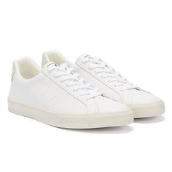 Veja  esplar leather womens extra white trainers 