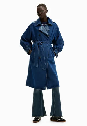 Desigual Manteau court - blue 