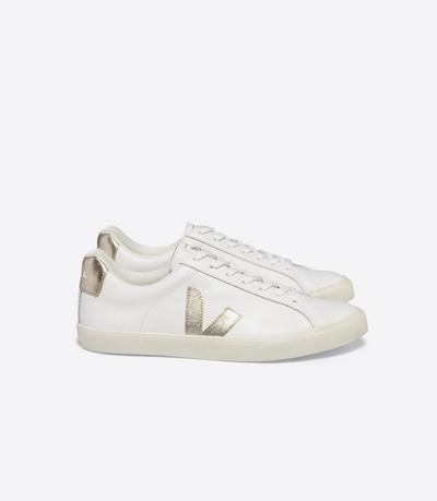 Veja Esplar Leather White Platine 