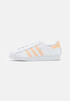 Adidas Superstar - Baskets basses - footwear white/glow orange/glow pink 