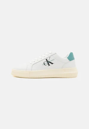 Calvin_klein Chunky Cupsole - Baskets basses - bright white/oil blue 