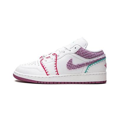 Jordan Air Jordan 1 Low White Light Bordeaux 