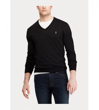 Ralph_lauren Polo   															 					Slim Fit Sweater 710670789003 black 