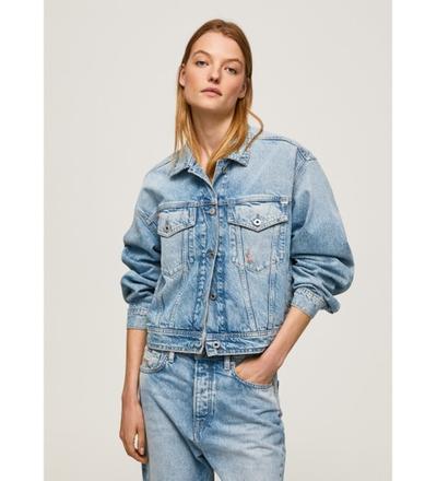 Pepe_jeans   															 					Veste Turner Rainbow bleue 