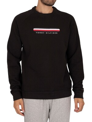 Tommy_hilfiger        Lounge Graphic Sweatshirt - Black 