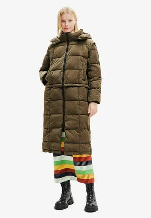 Desigual Detachable - Manteau d'hiver - green 