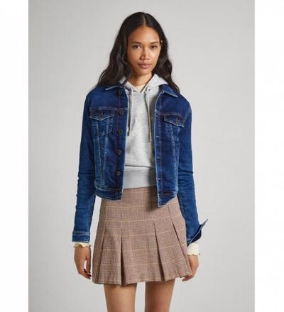 Pepe_jeans   															 					Veste Core bleue 