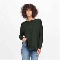 Only  Pulls Onlamalia Femme Vert Foncé 