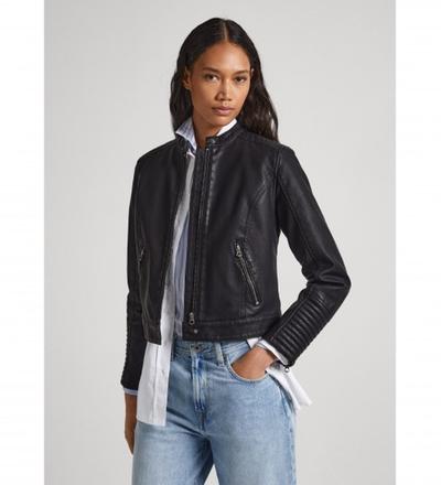 Pepe_jeans   															 					Veste Nicole noire 