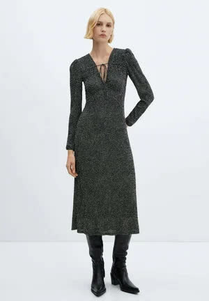 Mango Pomelo - Robe de jour - black 