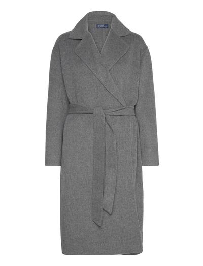 Ralph_lauren Wool-Blend Wrap Coat 